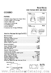 W414 datasheet pdf Cosmo Electronics