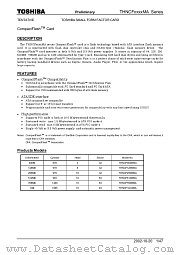 THNCF128MMA datasheet pdf TOSHIBA