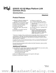 82562G datasheet pdf Intel