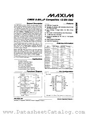MX7548SD datasheet pdf MAXIM - Dallas Semiconductor