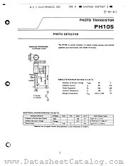PH105 datasheet pdf NEC