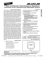MAX1549ETL datasheet pdf MAXIM - Dallas Semiconductor