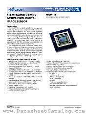 MT9M413C36STC datasheet pdf Micron Technology