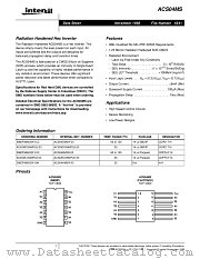 ACS04D datasheet pdf Intersil