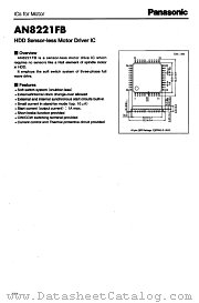 AN8221FB datasheet pdf Panasonic