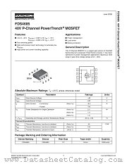 FDS4685 datasheet pdf Fairchild Semiconductor