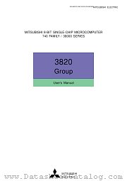 M38203M4-414HP datasheet pdf Mitsubishi Electric Corporation