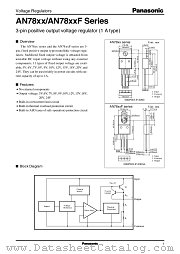 AN7812F datasheet pdf Panasonic