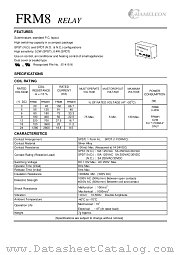 FRM8HC-SDC12V datasheet pdf etc