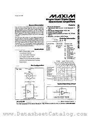 ICL7622BMSD datasheet pdf MAXIM - Dallas Semiconductor
