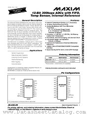 MAX1227BEEE-T datasheet pdf MAXIM - Dallas Semiconductor
