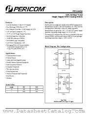 PI3A4624 datasheet pdf Pericom Technology