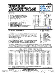 3D7428-0.5 datasheet pdf Data Delay Devices Inc