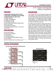 LT6551CMS datasheet pdf Linear Technology