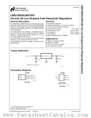 LMS1587CSX-1.5 datasheet pdf National Semiconductor