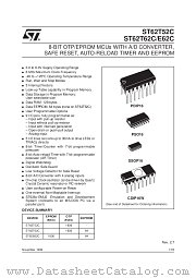 ST6262BN6 datasheet pdf ST Microelectronics