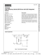 FAN5330 datasheet pdf Fairchild Semiconductor