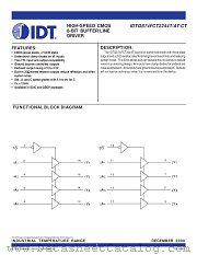IDTQS74FCT2244T datasheet pdf IDT
