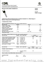 CP100 datasheet pdf Continental Device India Limited