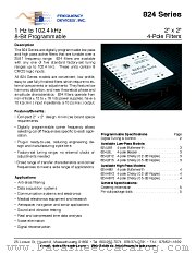 824L8B datasheet pdf Frequency Devices