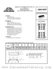 ADA1107P datasheet pdf American Microsemiconductor
