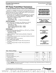 MRF6S9045NR1 datasheet pdf Freescale (Motorola)