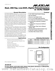 MAX5415EUD datasheet pdf MAXIM - Dallas Semiconductor
