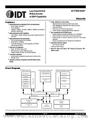 IDT79RV4650-100DP datasheet pdf IDT