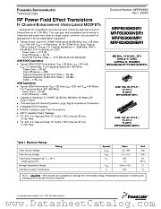 MRF6S9060 datasheet pdf Freescale (Motorola)