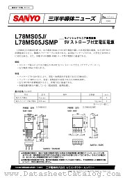 L78MS05J datasheet pdf SANYO