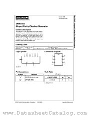 DM93S62N datasheet pdf Fairchild Semiconductor
