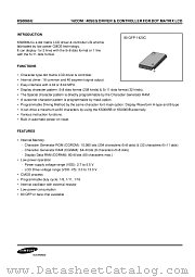 KS0066 datasheet pdf Samsung Electronic