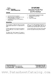 OX12PCI840 datasheet pdf Oxford Semiconductor