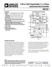 ADP3181JRQZ-RL datasheet pdf Analog Devices