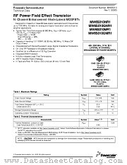 MW6S010 datasheet pdf Freescale (Motorola)