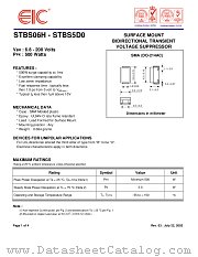 STBS018 datasheet pdf EIC discrete Semiconductors