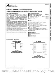 LDC08A datasheet pdf National Semiconductor