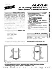MAX1226ACEE-T datasheet pdf MAXIM - Dallas Semiconductor