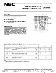 UPG506B datasheet pdf NEC