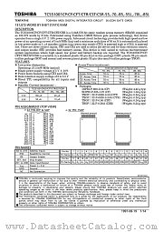 TC551001CP-55L datasheet pdf TOSHIBA