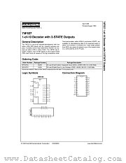 74F537PC datasheet pdf Fairchild Semiconductor
