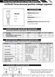 CJ78L06 datasheet pdf Unknow
