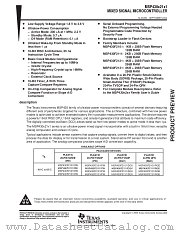 MSP430F2111IRGE datasheet pdf Texas Instruments