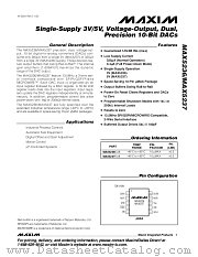 MAX5236-MAX5237 datasheet pdf MAXIM - Dallas Semiconductor