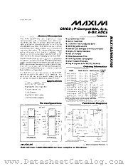 MAX165AMJN datasheet pdf MAXIM - Dallas Semiconductor