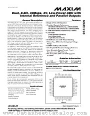 MAX1195ECM datasheet pdf MAXIM - Dallas Semiconductor