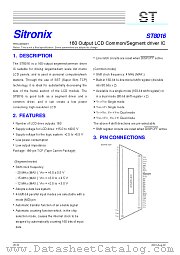 ST8016 datasheet pdf etc