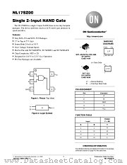 NL17SZ00DFT2G datasheet pdf ON Semiconductor