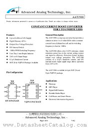 AAT1500 datasheet pdf Advanced Analog Technology