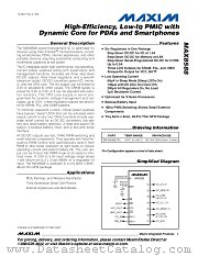 MAX8588 datasheet pdf MAXIM - Dallas Semiconductor